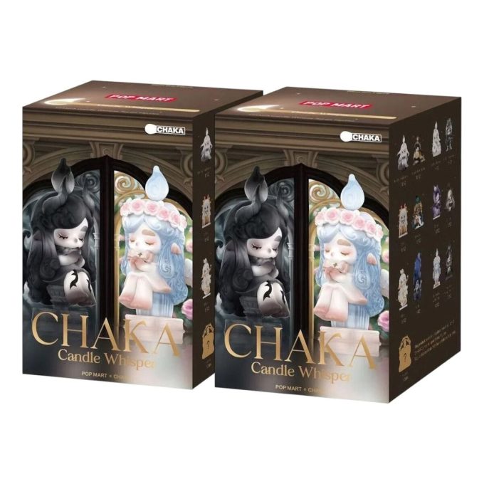 Coffret scellé de figurines Chaka Candle Whisper (2 boîtes aveugles)