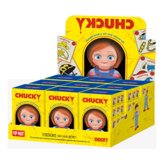 Coffret scellé de figurines de la série Chucky Franchise (9 boîtes aveugles)