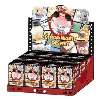 Coffret scellé de figurines Disney Dimoo World (12 boîtes aveugles)