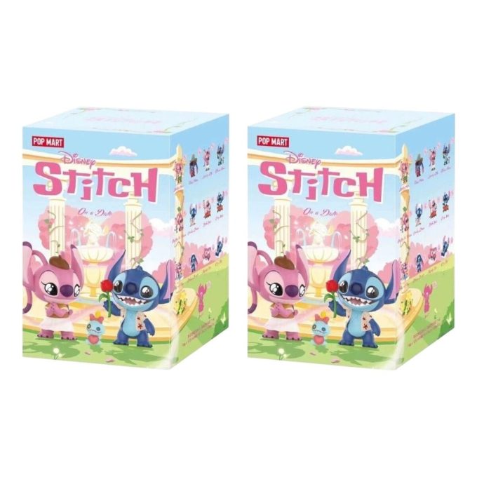 Coffret scellé de figurines Disney Stitch On a Date (2 boîtes aveugles)