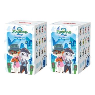 Coffret scellé de figurines Disney Zootopia Next Adventure (2 boîtes aveugles)