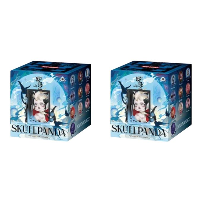 Coffret scellé de figurines Skullpanda The Mirage (2 boîtes aveugles)