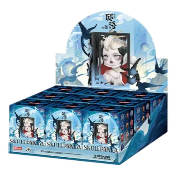 Coffret scellé de figurines Skullpanda The Mirage (9 boîtes aveugles)