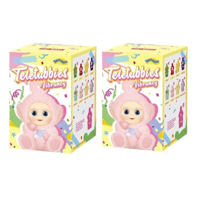 Coffret scellé de figurines Teletubbies Vibrancy (2 boîtes aveugles)