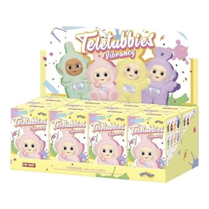 Coffret scellé de figurines Teletubbies Vibrancy (8 boîtes aveugles)