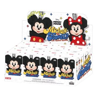 Coffret scellé de porte-clés Disney Mickey Family Together (8 boîtes aveugles)