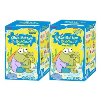 Coffret scellé en peluche Pop Mart x Bikini Bottom Buddies (2 boîtes aveugles)