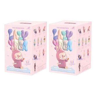 Coffret scellé Labubu Lazy Yoga (2 boîtes aveugles)