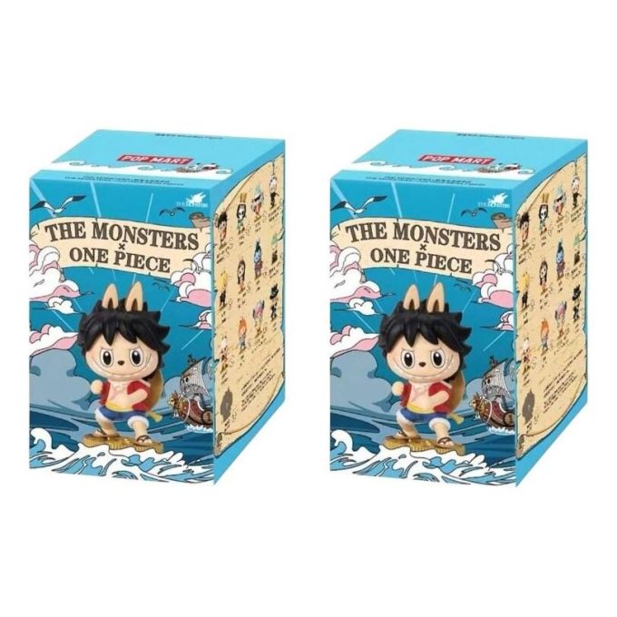 Coffret scellé One Piece The Monsters Labubu (2 boîtes aveugles)