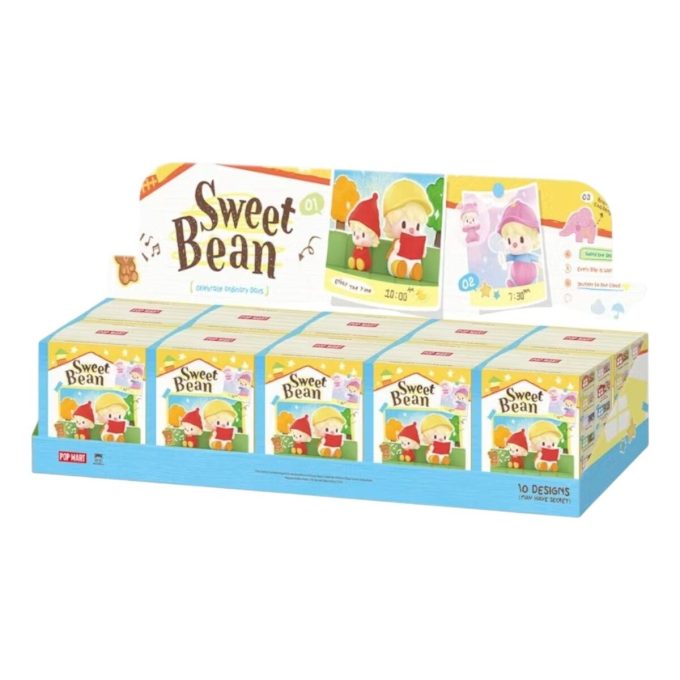 Coffret scellé Pop Mart Sweet Bean Celebrate Ordinary Days (10 boîtes aveugles)