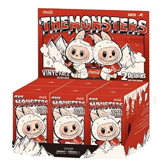 Coffret scellé Pop Mart x Coca Cola The Monsters Labubu (6 boîtes aveugles)