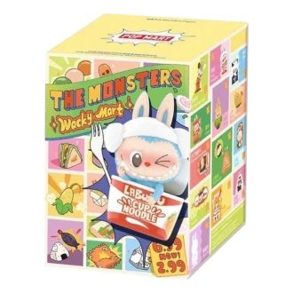 Coffrets scellés de figurines Labubu Wacky Mart (1 boîte aveugle)