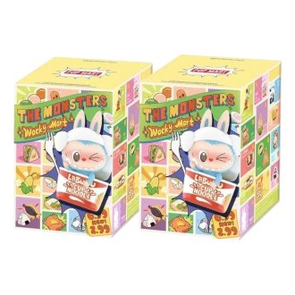 Coffrets scellés de figurines Labubu Wacky Mart (2 boîtes aveugles)