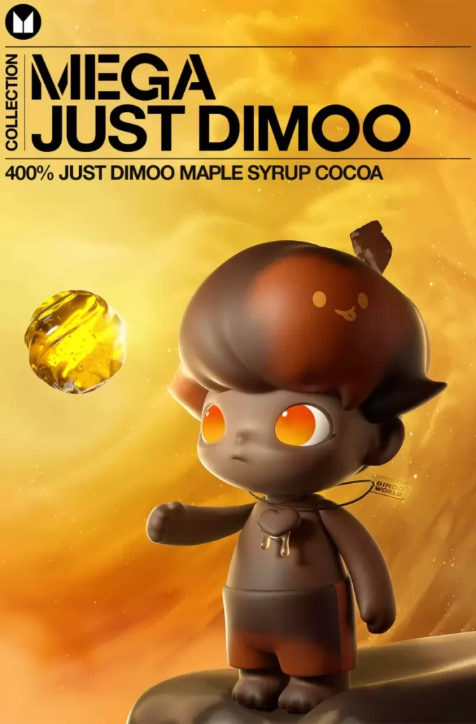 Collection MEGA 400 % JUST DIMOO Sirop d&rsquo;érable Cacao