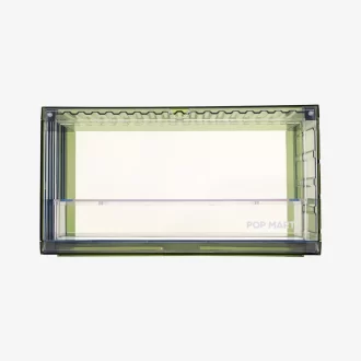 Conteneur d&rsquo;affichage assemblé POP MART (vert transparent)