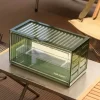 Conteneur d&rsquo;affichage assemblé POP MART (vert transparent)