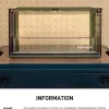 Conteneur d&rsquo;affichage assemblé POP MART (vert transparent)