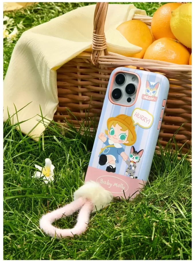 Coque de téléphone Baby Molly et Baby Tabby