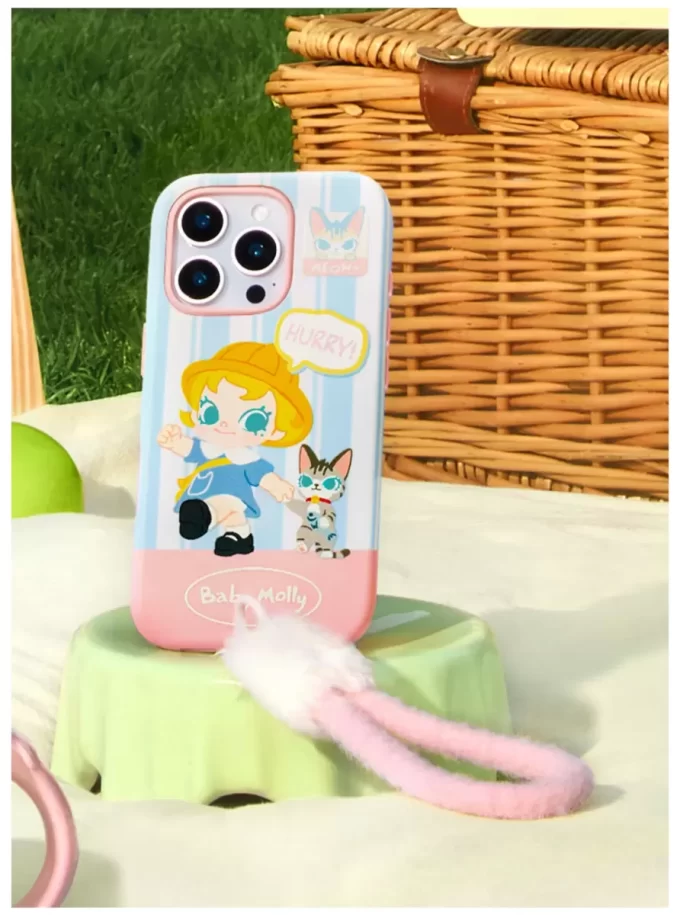 Coque de téléphone Baby Molly et Baby Tabby