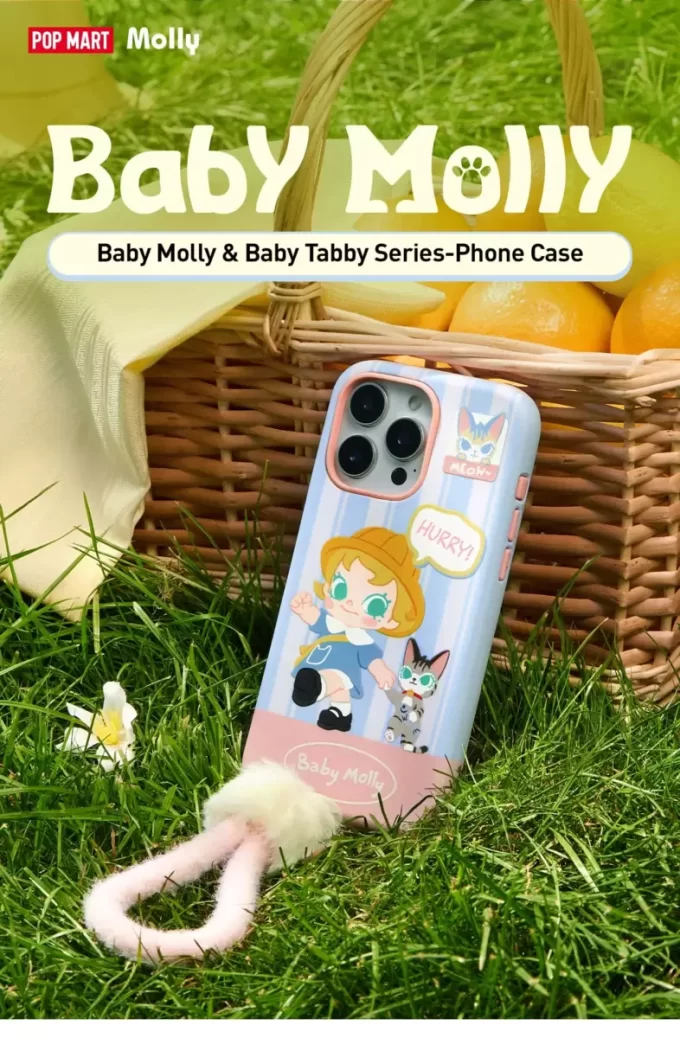 Coque de téléphone Baby Molly et Baby Tabby