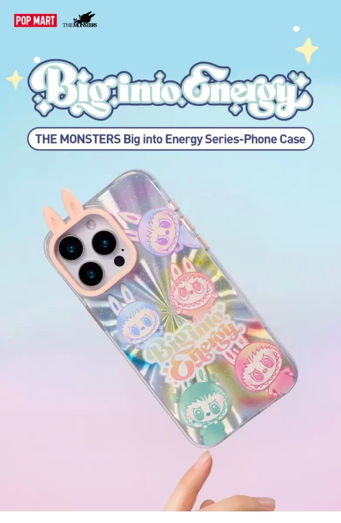 Coque de téléphone de la série Monsters Big Into Energy