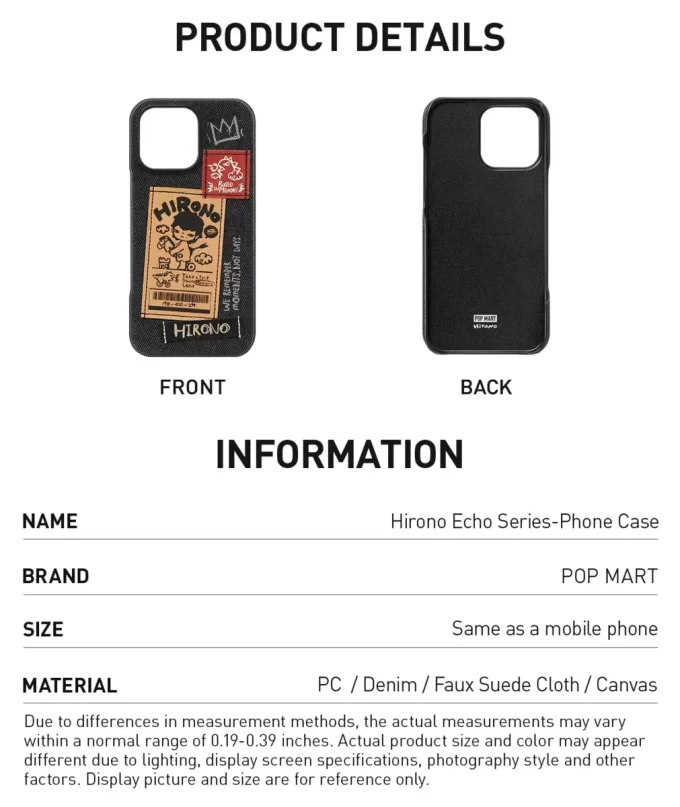 Coque de téléphone Hirono Echo Series