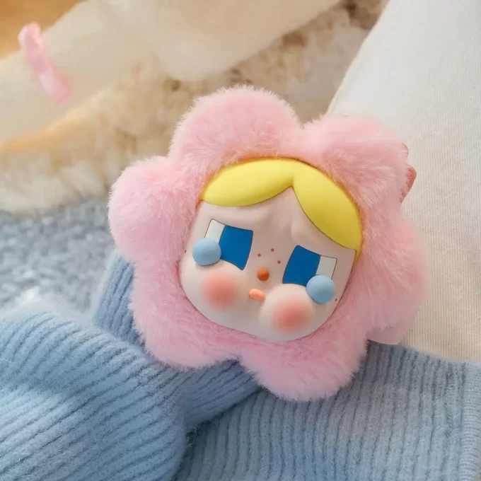CRYBABY Sad Club Series – Sac en peluche pour écouteurs en silicone