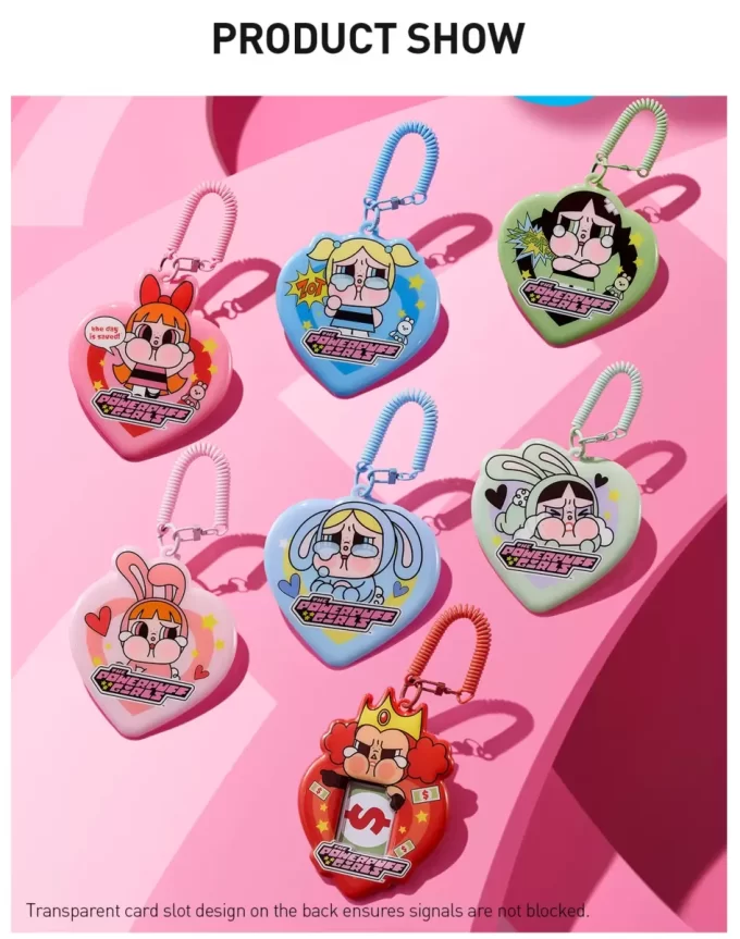 CRYBABY× Série Powerpuff Girls – Boîte mystère de porte-cartes