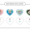 CRYBABY× Série Powerpuff Girls – Boîte mystère de porte-cartes
