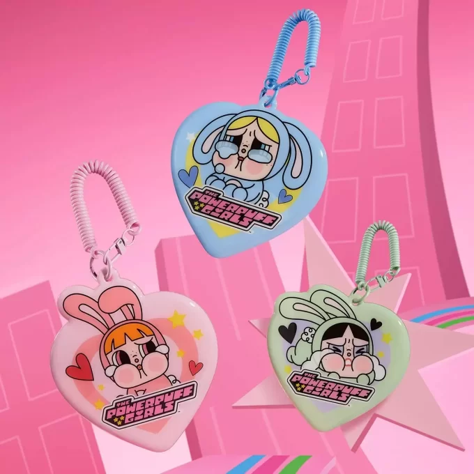 CRYBABY× Série Powerpuff Girls – Boîte mystère de porte-cartes