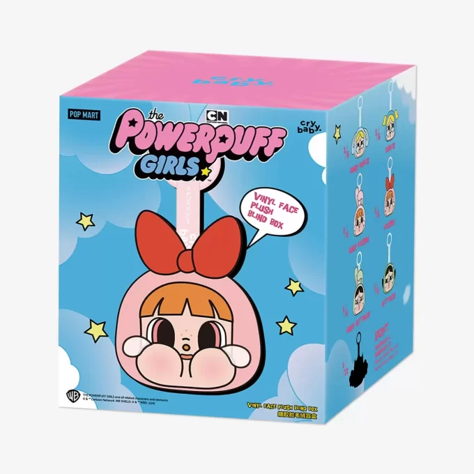 CRYBABY × Série Powerpuff Girls – Peluche en vinyle avec visage en boîte aveugle CRYBABY × Série Powerpuff Girls – Peluche en vinyle avec visage en boîte aveugle