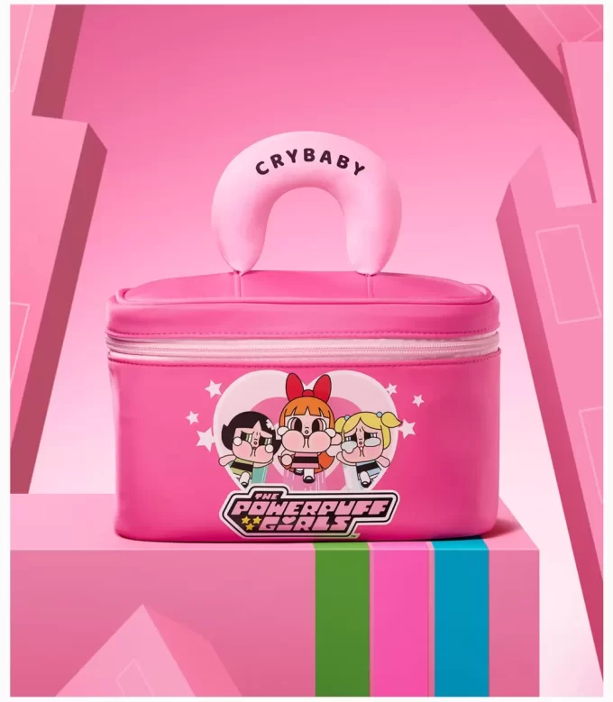 CRYBABY × Série Powerpuff Girls – Trousse de maquillage