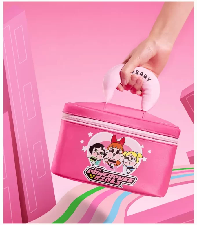 CRYBABY × Série Powerpuff Girls – Trousse de maquillage