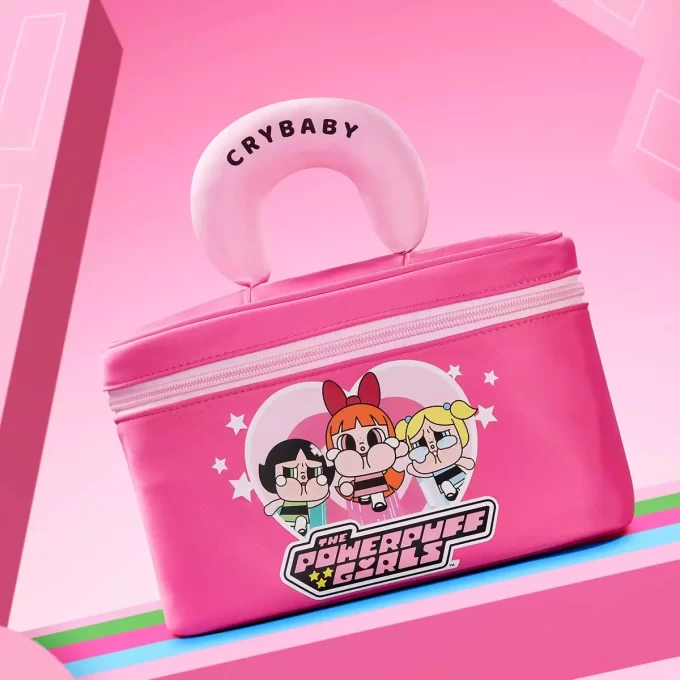CRYBABY × Série Powerpuff Girls – Trousse de maquillage