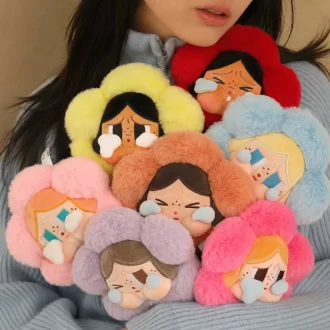 CRYBABY Série Sad Club – Boîte aveugle en peluche avec fleurs