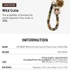 CRYBABY Wild But Cutie Series – Boîte mystère de breloques pour téléphone CRYBABY Wild But Cutie Series – Boîte mystère de breloques pour téléphone
