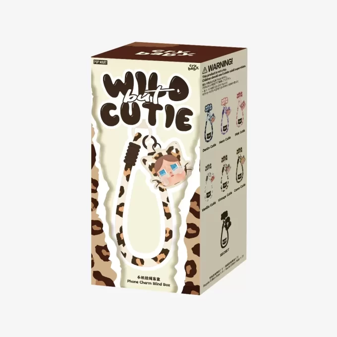 CRYBABY Wild But Cutie Series – Boîte mystère de breloques pour téléphone CRYBABY Wild But Cutie Series – Boîte mystère de breloques pour téléphone
