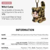 CRYBABY Wild But Cutie Series – Boîte surprise avec pendentif en peluche en vinyle CRYBABY Wild But Cutie Series – Boîte surprise avec pendentif en peluche en vinyle