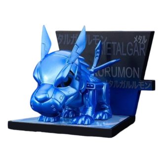 Digimon Réfrigérateur Aimant Boîtier scellé « Kyukyoku Shinka Metal Garurumon » Édition secrète