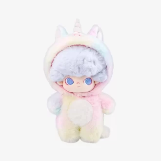 DIMOO : Série « No One’s Gonna Sleep Tonight » – Poupée en coton de 20 cm (Licorne)