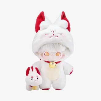 DIMOO : Série « No One’s Gonna Sleep Tonight » – Poupée en coton de 40 cm (Fox Spirit)
