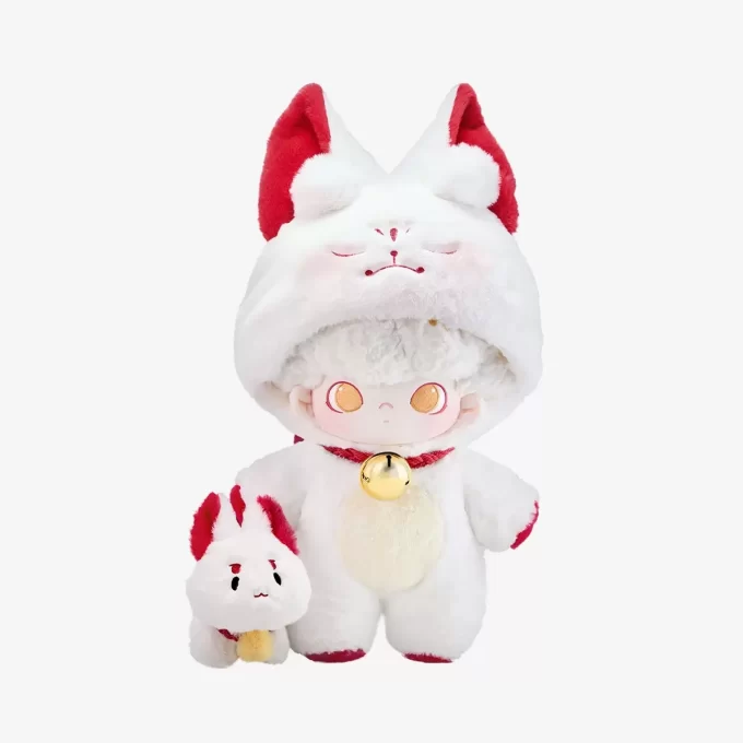 DIMOO : Série « No One’s Gonna Sleep Tonight » – Poupée en coton de 40 cm (Fox Spirit)