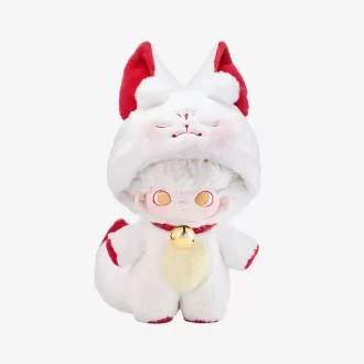 DIMOO : Série « No One’s Gonna Sleep Tonight » – Poupée en coton de 40 cm (Fox Spirit)
