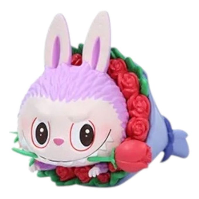 Elfes des fleurs de Labubu « Rose Labubu »