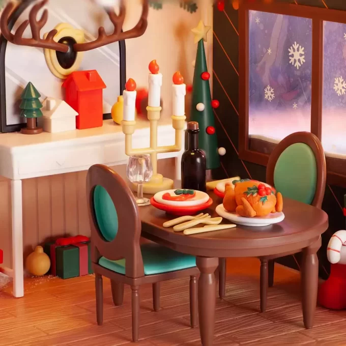 Ensemble de maison de Noël POP (conte de fées de Noël)