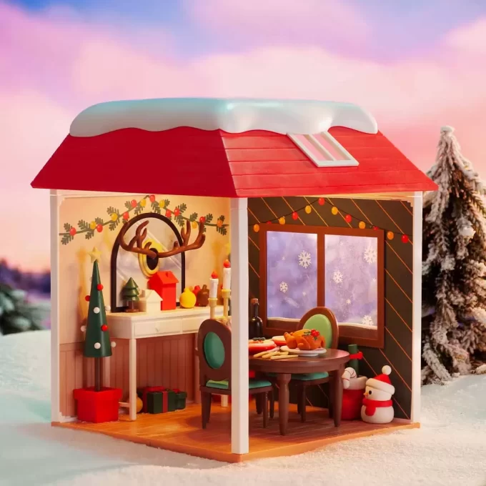 Ensemble de maison de Noël POP (conte de fées de Noël)