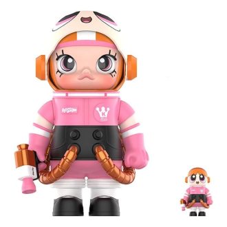Ensemble Pop Mart x Powerpuff Girls Mega Space Molly Blossom 100 % et 400 %