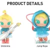 Figurine amusante Baby Molly sous la pluie