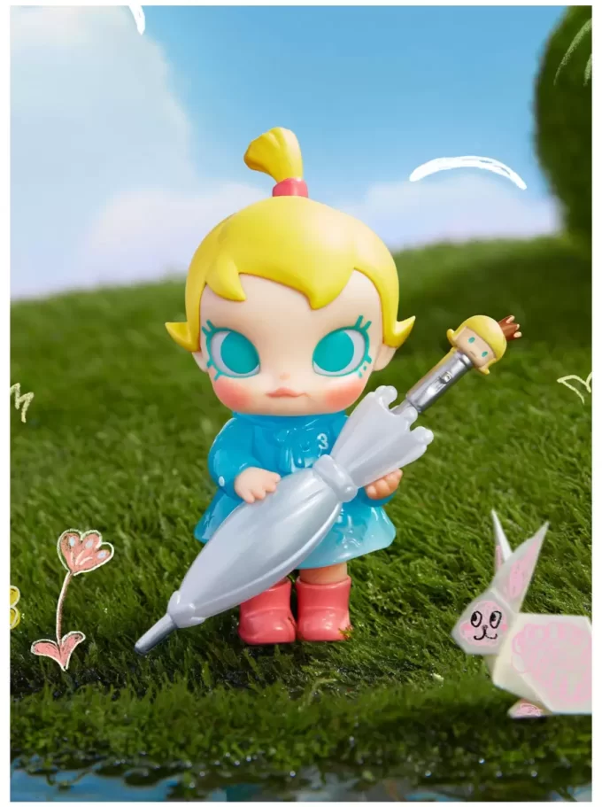 Figurine amusante Baby Molly sous la pluie