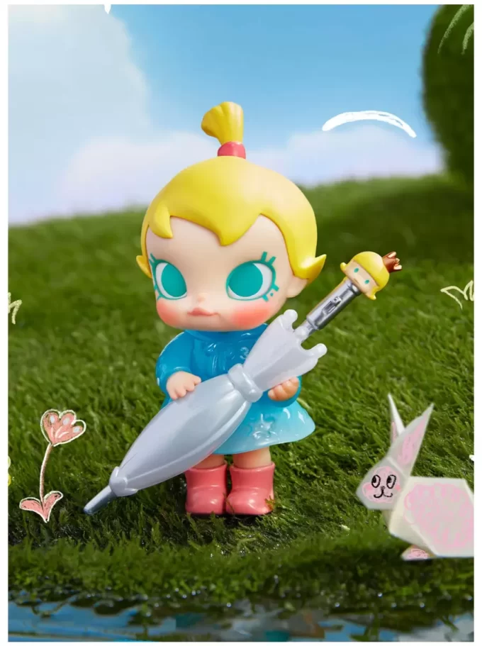 Figurine amusante Baby Molly sous la pluie